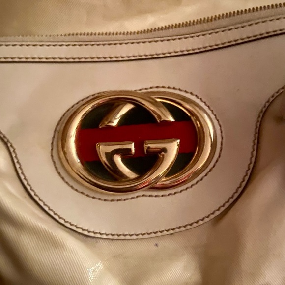 Gucci duffle cream GG vintage authentic - Picture 4 of 16
